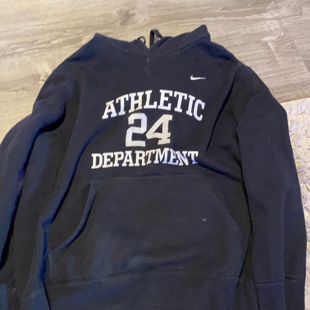 Nike athletic department hoodie black